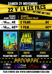 Affiche soirée polar 2015